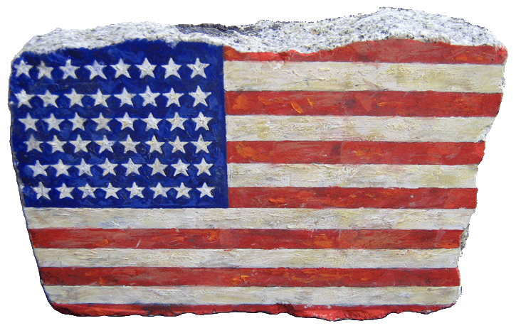 art contemporain jasper johns flag paris