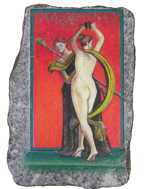 Pavé de Paris POMPEI villa des mystères