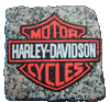 pavé de paris art contemporain Harley Davidson